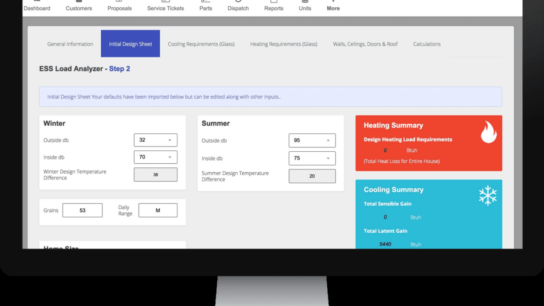 Hvac convert estimates selling