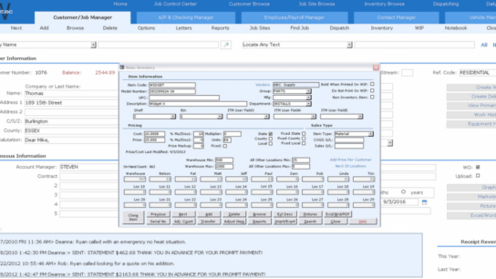 Hvac invoicing bidding fieldedge integrated